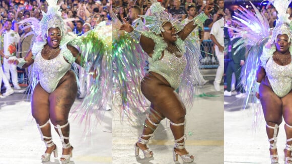 Veja 18 fotos do Carnaval de Jojo Todynho na Mocidade; atacada na web por peso, cantora reage na TV: 'Corpo é só acessório'