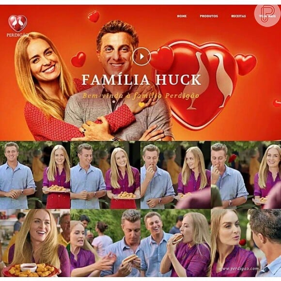 Ao aparecer comendo carne vermelha ao lado de Luciano Huck em comercial, Angélica recebeu críticas do público