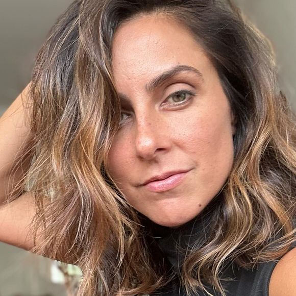 Carol Barcellos e Marcelo Courrege optaram por ficar afastados para não chamarem atenção de fotógrafos no Rio Open