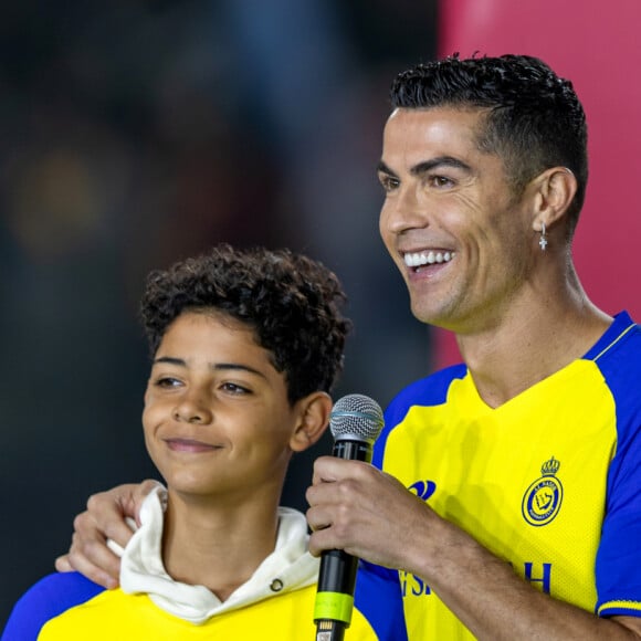 Cristiano Ronaldo passou por um climão com o filho, Cristiano Ronaldo Júnior, que joga na base do mesmo time