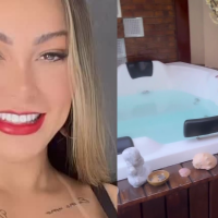 Após faturar milhões com pornô, Andressa Urach exibe detalhes de casa luxuosa: 'Deus realizou meus sonhos'