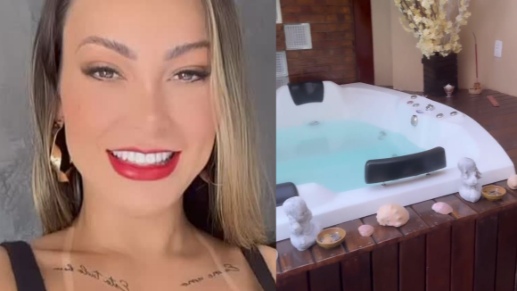 Após faturar milhões com pornô, Andressa Urach exibe detalhes de casa luxuosa: 'Deus realizou meus sonhos'