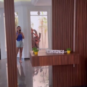 Andressa Urach reformou sua casa em Porto Alegre e dividiu o resultado com os fãs em seu perfil no Instagram