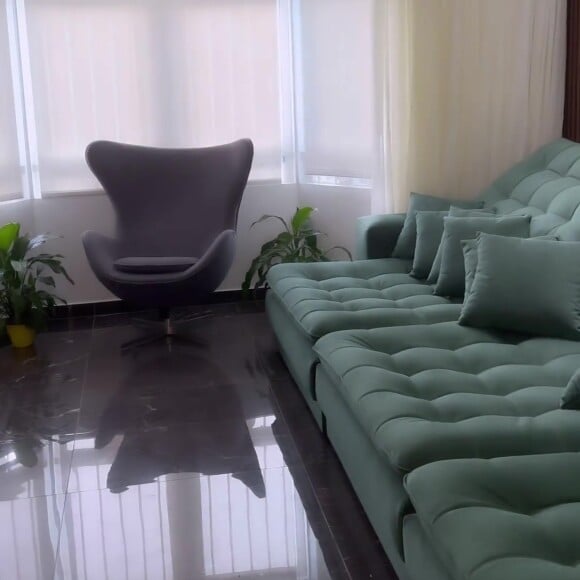 Sala de Andressa Urach chamou atenção na web