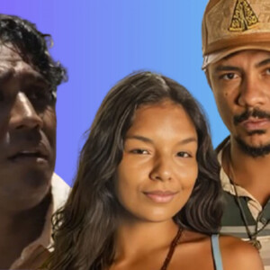 Ritinha (Mell Muzzillo) é cortejada por Damião 9Xamã) e seduz Pastor Livio (Breno da Matta) em Renascer