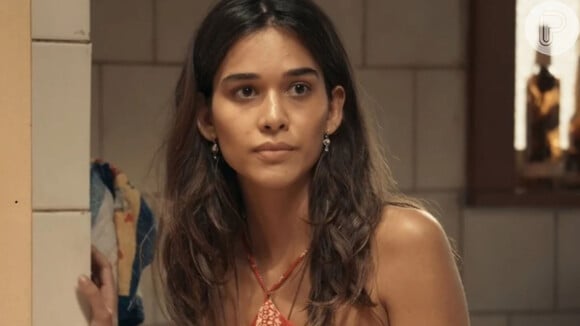 Em 'Renascer', Mariana (Theresa Fonseca) repreende José Inocêncio (Marcos Palmeira) por ter mentido para Tião (Irandhir Santos).