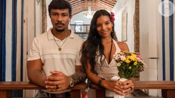 Casamento de Damião (Xamã) e Ritinha (Mell Muzzillo) é marcado por amor, morte de Chico (Mac Suara) e ausência de Inácia (Edvania Carvalho)