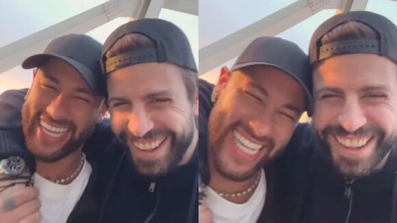 Neymar e Piqué surgem juntos, recriam meme e web alfineta jogadores no Dia da Mulher: 'Muita fidelidade para um vídeo'