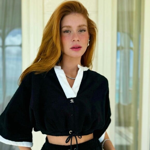 Marina Ruy Barbosa ainda atualizou seu feed do Instagram com novas fotos belíssimas, mas sem franja