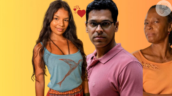 Ritinha (Mell Muzzillo) e José Augusto (Renan Monteiro) flertarão em 'Renascer', mas Inácia (Edvana Carvalho) não gostará da intimidade dos dois