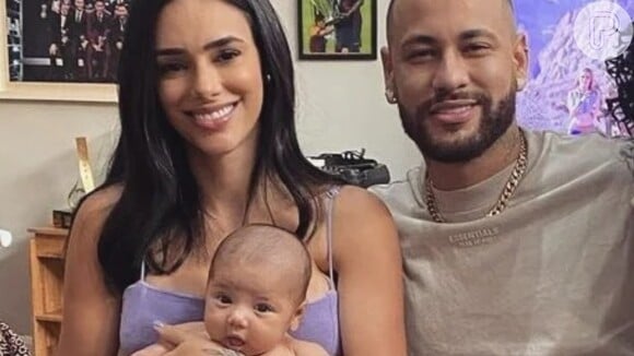 Neymar e Bruna Biancardi são pais de Mavie, de apenas 5 meses