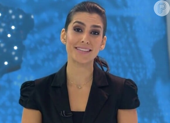 A jornalista Ticiana Villas Boas é apresentadora do 'Jornal da Band'