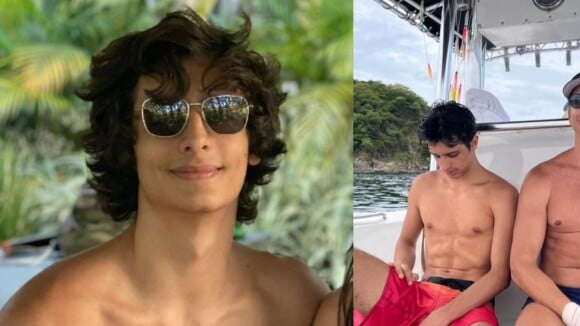 Quem é o filho de Márcio Garcia? Aos 20 anos, Pedro Garcia esbanja boa forma na web e impressiona com corpo sarado