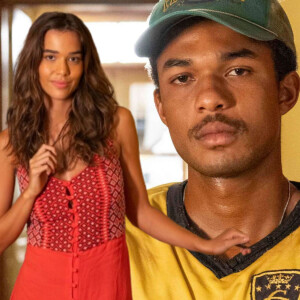 Em 'Renascer', João Pedro (Juan Paiva) gosta de Mariana (Theresa Fonseca), mas fica com Sandra (Giullia Buscacio) no final da novela