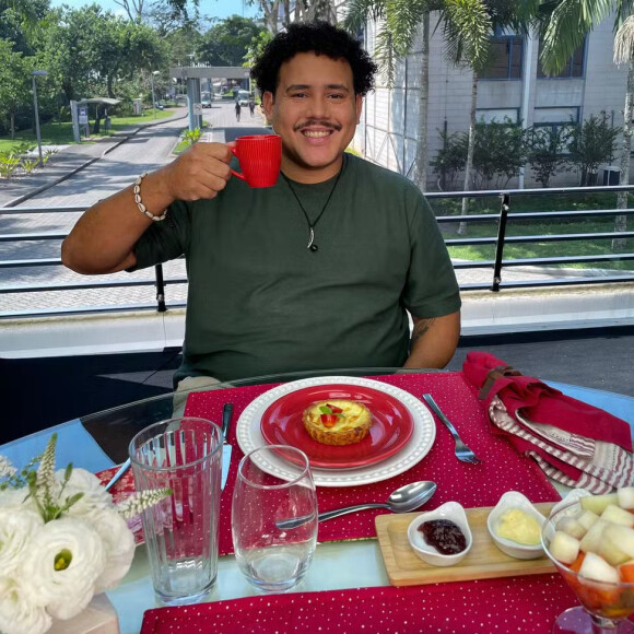 Lucas Buda, último eliminado do 'BBB 24', participou do 'Mais Você' nesta quarta-feira (10)