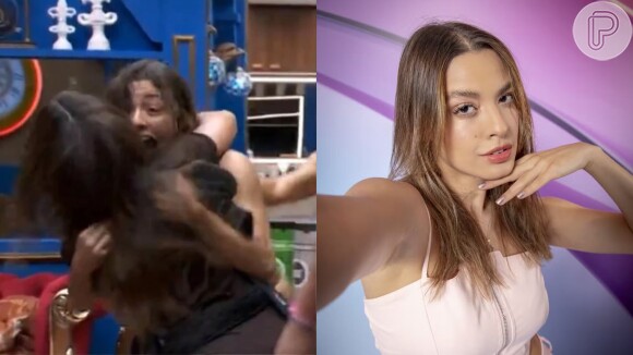 Beatriz derrubou Sabrina Sato no 'BBB 24' e causou polêmica