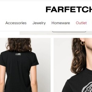 Blusa de Bruna Marquezine está disponível para compra no site FARFETCH por R$ 1.635. Este valor pode ser dividido em até 12x sem juros