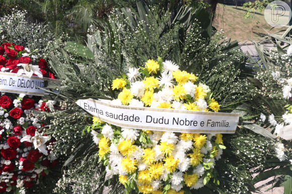 Velório de Anderson Leonardo: Dudu Nobre prestou a última homenagem ao amigo