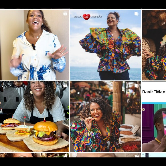 Após separação de Davi, Mani só manteve em seu feed de Instagram uma foto do campeão do 'BBB 24'