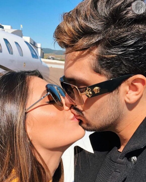 Internautas rasgaram elogios ao casal no Instagram, após declaração de Luan para Jade na web