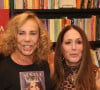 Susana Vieira e Arlete Salles posaram juntas no lançamento do livro 'Senhora do Meu Destino'