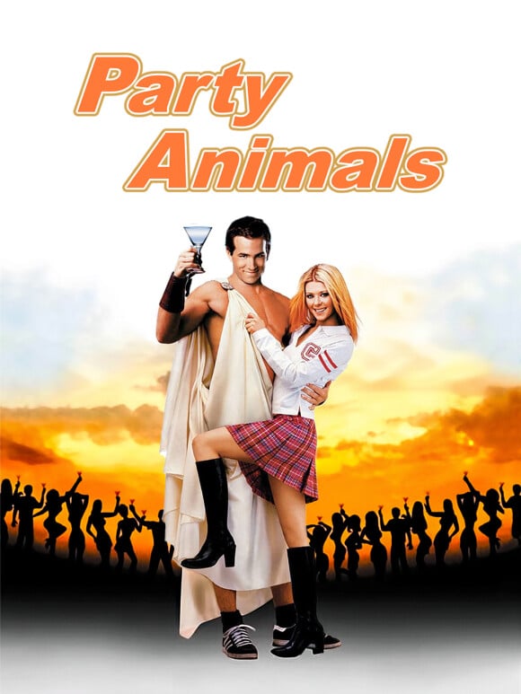 O primeiro grande sucesso de Ryan Reynolds foi com a comédia 'Party Animals', em 2002