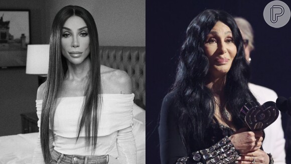 Comparação entre Cher e Maya Mazzafera tem agitado as redes sociais