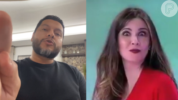 Ex de Andressa Urach xinga Luciana Gimenez de 'mulherzinha de merda' e anuncia processo após ida da modelo ao 'Superpop'