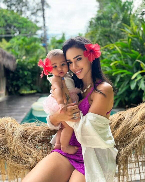 Filha de Neymar e Bruna Biancardi, Mavie, tem 7 meses