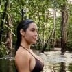 Ex-BBB Isabelle Nogueira exibe virilha lisinha em biquíni fio-dental na Amazônia e 'esconde' os pés após polêmica. Veja fotos!