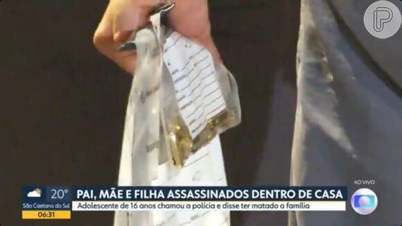 Polícia apreendeu ainda arma usada no triplo assassinato e munição