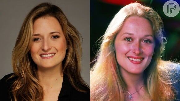 Uma das filhas de Meryl Streepe Don Gummer é Grace Jane Gummer, que impressiona pela sua aparência com a mãe há algumas décadas 