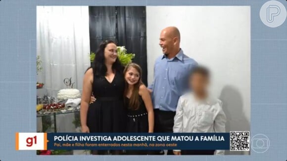 Adolescente matou mãe, pai e irmã - com quem não tinha problema de relacionamento - após perder computador e celular como castigo