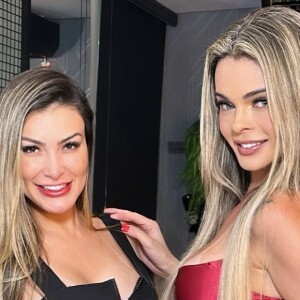 Andressa Urach divulgou vídeo pornô com uma mulher trans, Dani Marks, recentemente