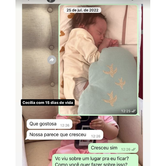 Karoline Lima também desmentiu o fato do jogador dizer que queria ambas morando na Espanha para ter pai e mãe por perto
