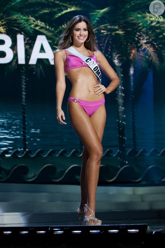 Miss Paulina Vega é a representante da Colômbia