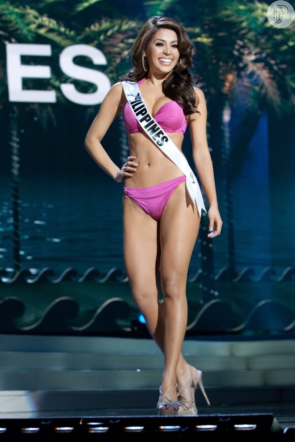 Miss Mary Jean Lastimosa representa as Filipinas