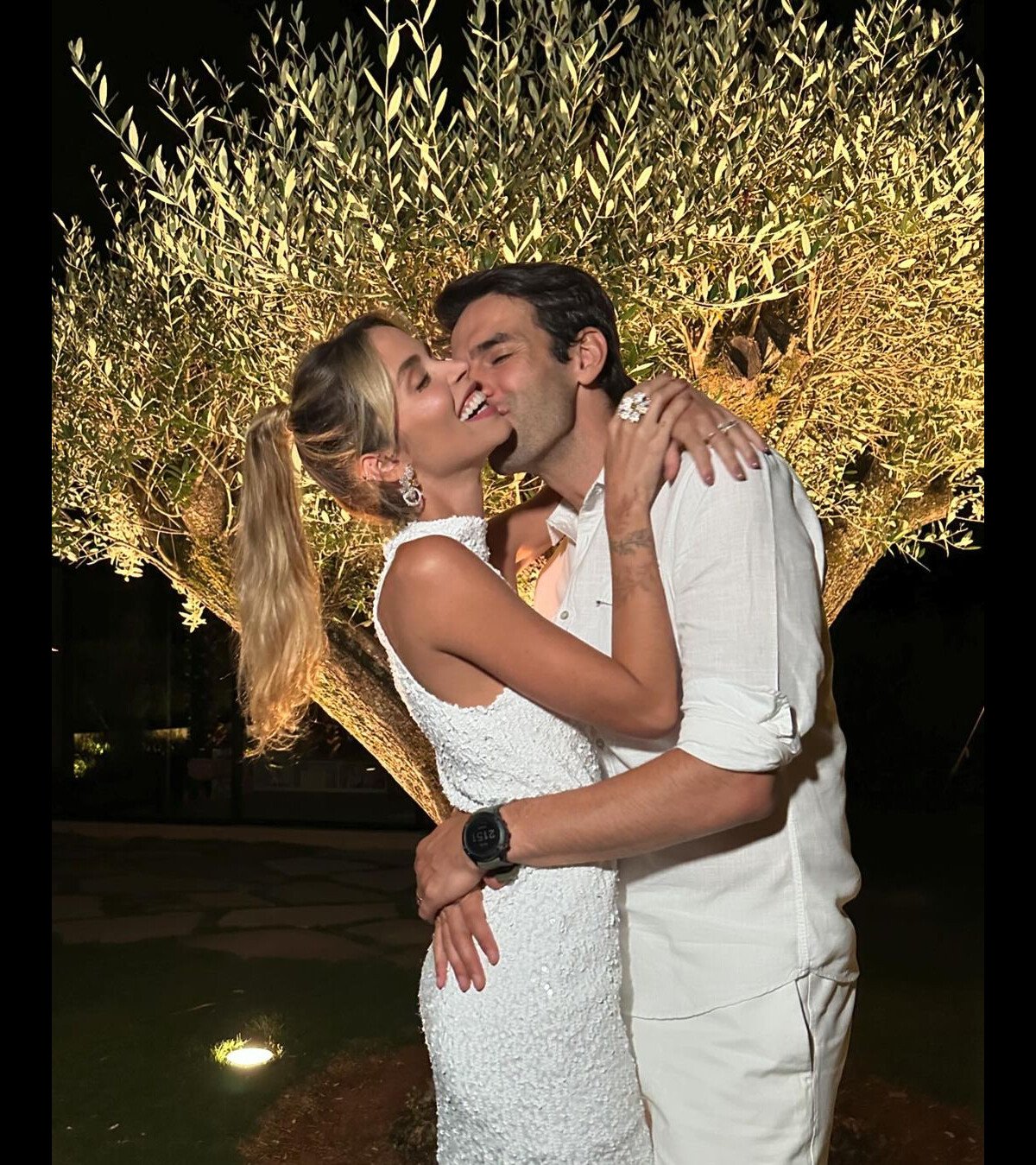 Foto: Kaká e Carol Dias se casaram em 2019 - Purepeople