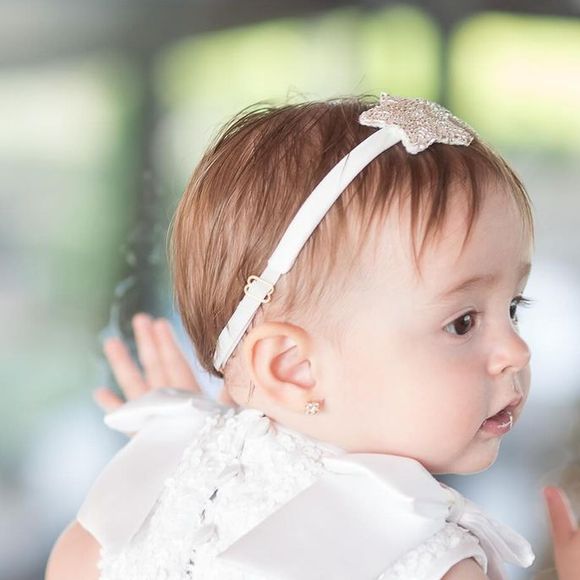 Filho caçula de Kaká é a pequena Sarah, de 1 ano