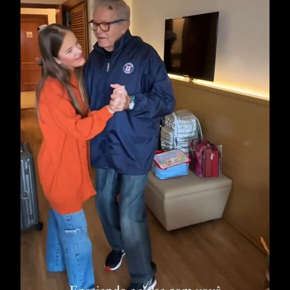 Rafaella Justus vai dançar valsa com o avô Fernando Pinheiro em festa de 15 anos