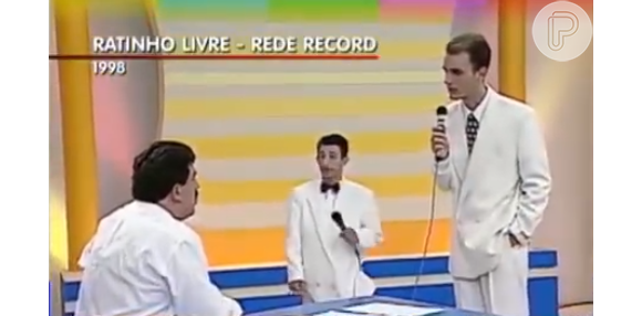 Em 1997, a dupla ET e Rodolfo surgiu para conquistar o Brasil no programa 'Ratinho Livre', na Record TV