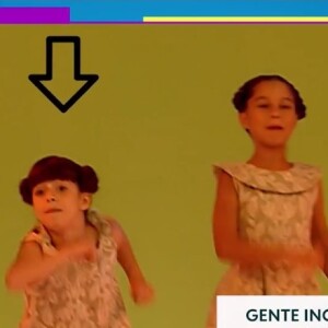 Tati Machado participava das homenagens aos famosos no 'Gente Inocente'