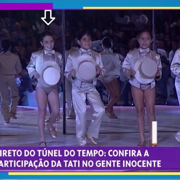 Tati Machado já dançava no 'Gente Inocente', antecipando as glórias que viriam em 2023 e em 2024 graças à dança! 