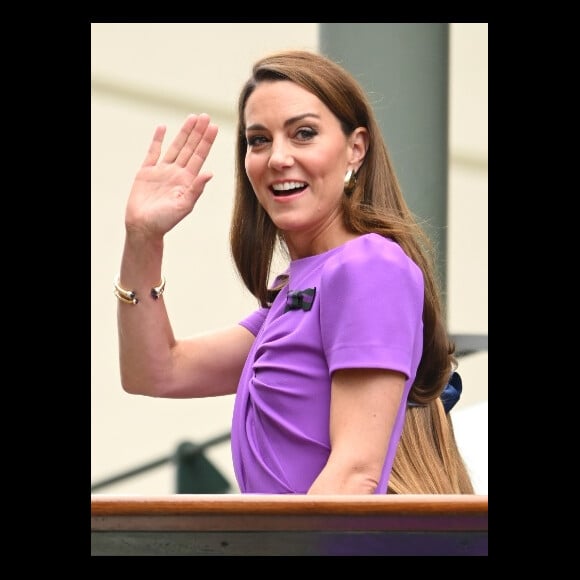 Kate Middleton fez apenas sua segunda aparição no ano ao prestigiar a final do torneio de Wimbledon em julho de 2024