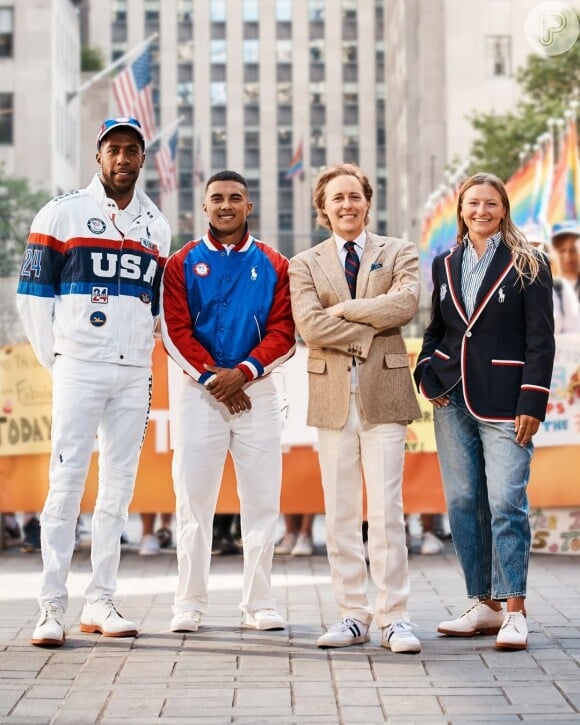 Olimpíadas 2024: uniforme dos Estados Unidos é da Ralph Lauren