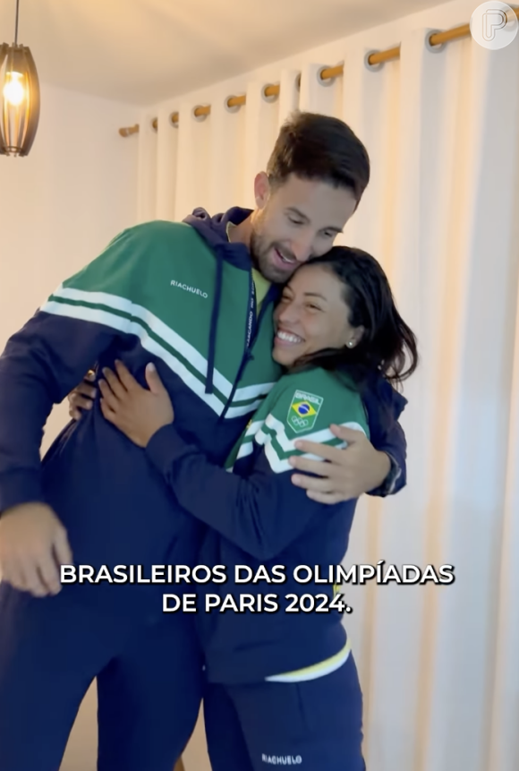 Olimpíadas 2024: Lucas Verthein (remo) e Ana Sátila (canoagem slalom) são casal dentro do Time Brasil