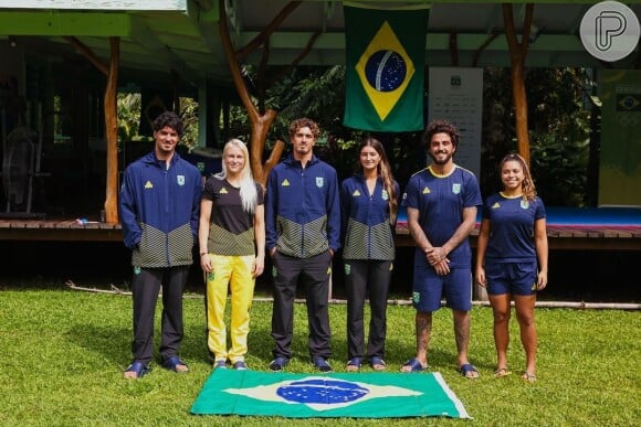 Olimpíadas 2024: Time Brasil no surfe conta com o casal João Chumbinho e Luana Silva