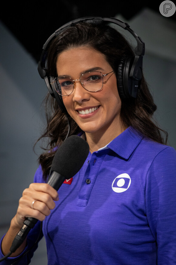 Renata Silveira narra os Jogos Olímpicos de Paris 2024 pela Sportv 