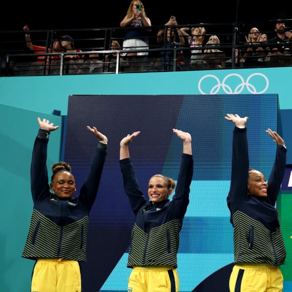 O Brasil esteve presente na final por equipes fekinina nas Olimpíadas de Paris 2024