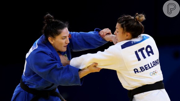 Mayra Aguiar enfrentou a italiana Alice Bellini nas Olimpíadas de Paris 2024